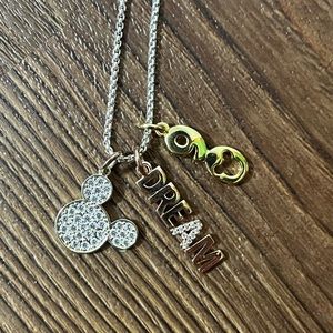 mickey mouse 90 year anniversary neckless